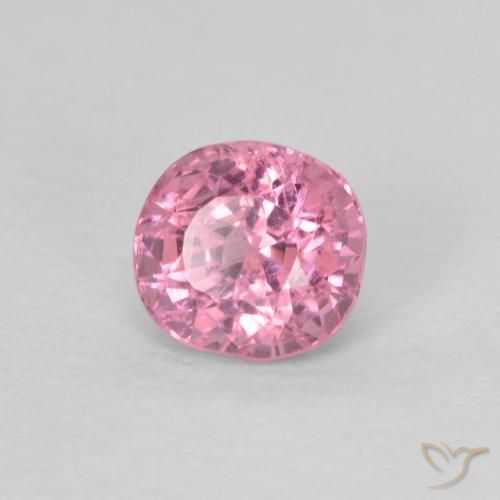 0.41 ct Pink Spinel Stone, Natural Spinel in Cushion-Cut Shape for Sale