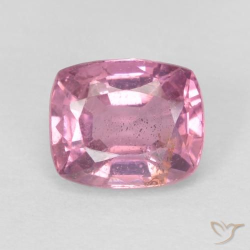 0.71ct Naturale Rosa medio Spinello, Cuscino, VVS-VS, Photo A