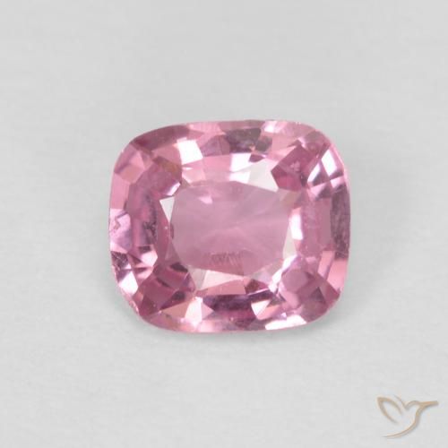 0.42ct Natural Bubblegum Pink Spinel, Cushion, VVS