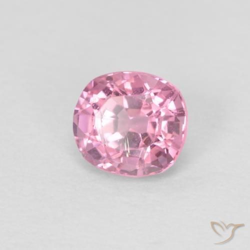 0.37 ct Pink Spinel Stone, Natural Spinel in Cushion-Cut Shape for Sale