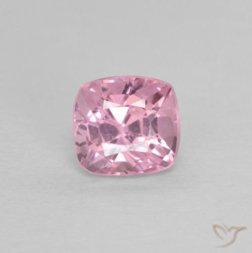 0.40ct Naturale Rosa Molto Chiaro Spinello, Cuscino, VVS-VS, Photo A