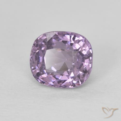 0.66 ct Violet Spinel Stone, Natural Spinel in Cushion-Cut Shape for Sale