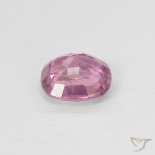 Spinel Gemstone in 4.4 x 4.2 mm Size for Sale, Spinel Stone in Very Light Royal Purple Pink Color