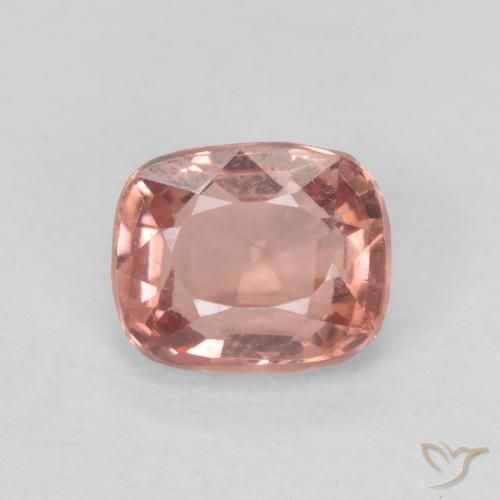 0.71 ct Red Spinel, 5.6 x 4.6 mm Cushion Cut From Tanzania, Photo A