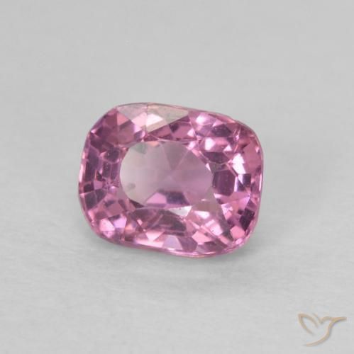 0.65 ct Pink Spinel Stone, Natural Spinel in Cushion-Cut Shape for Sale