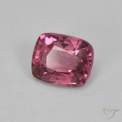 0.60 ct Purple Spinel Stone, Natural Spinel in Cushion-Cut Shape for Sale
