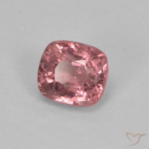 0.60 ct Purple Spinel Stone, Natural Spinel in Cushion-Cut Shape for Sale