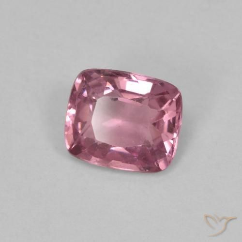 0.45 ct Purple Spinel Stone, Natural Spinel in Cushion-Cut Shape for Sale