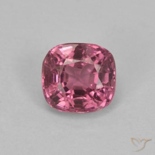 0.63ct Natural Medium Purple Spinel, Cushion, VVS-VS