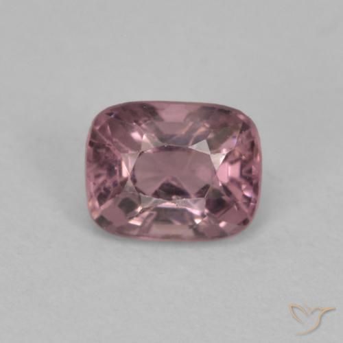 0.54ct Natural Plum-Grey Spinel, Cushion, VVS-VS