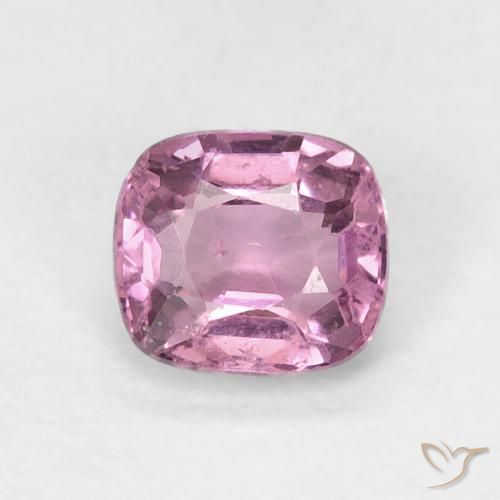 0.58ct Natural Light Magenta Spinel, Cushion, VS