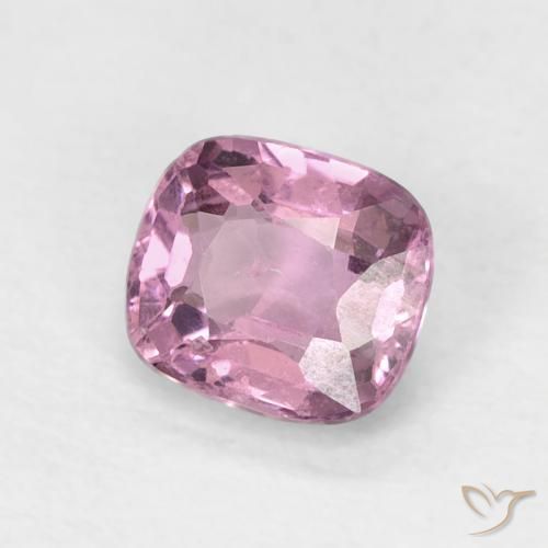 0.58 ct Purple Spinel Stone, Natural Spinel in Cushion-Cut Shape for Sale