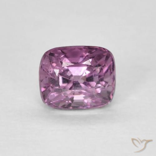0.50ct Natural Medium Purple Spinel, Cushion, VS