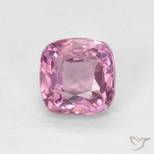0.52ct Natural Light Magenta Spinel, Cushion, VS