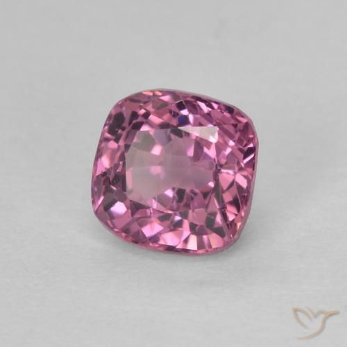 0.79 ct Purple Spinel Stone, Natural Spinel in Cushion-Cut Shape for Sale