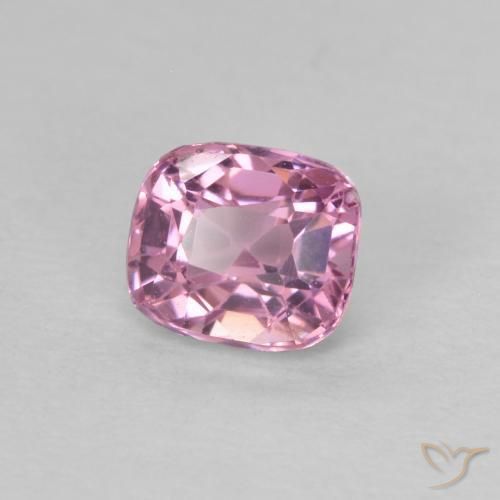 0.59 ct Pink Spinel Stone, Natural Spinel in Cushion-Cut Shape for Sale