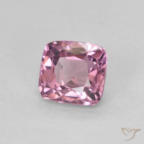0.65 ct Pink Spinel Stone, Natural Spinel in Cushion-Cut Shape for Sale