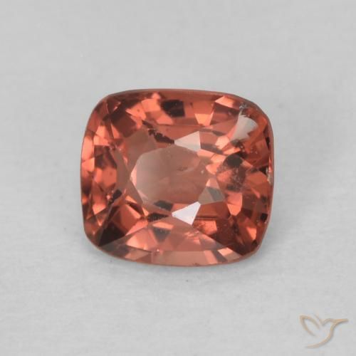 0.53 ct Red Spinel Stone, Natural Spinel in Cushion-Cut Shape for Sale