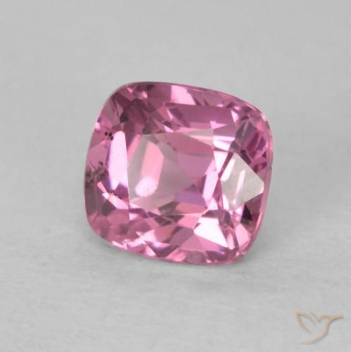 0.63 ct Purple Spinel Stone, Natural Spinel in Cushion-Cut Shape for Sale