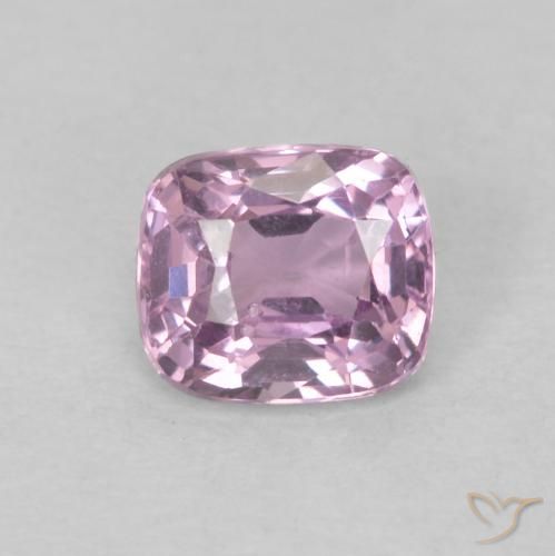 0.53ct Natural Very Light Purple Spinel, Cushion, VS