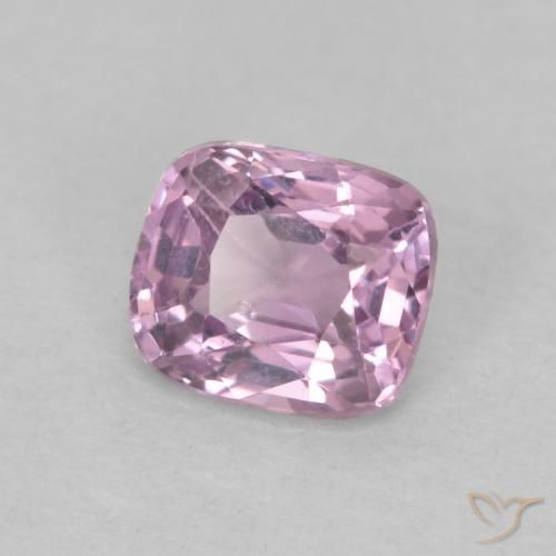 0.53 ct Purple Spinel Stone, Natural Spinel in Cushion-Cut Shape for Sale