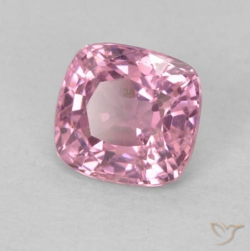 0.71 ct Purple Spinel Stone, Natural Spinel in Cushion-Cut Shape for Sale