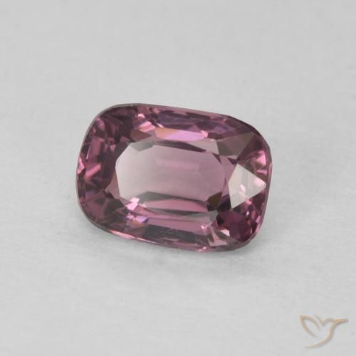0.58 ct Purple Spinel Stone, Natural Spinel in Cushion-Cut Shape for Sale