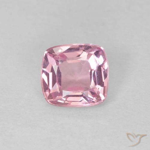 0.39ct Natural Light Bubblegum Pink Spinel, Cushion, VVS