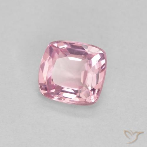 0.39 ct Pink Spinel Stone, Natural Spinel in Cushion-Cut Shape for Sale