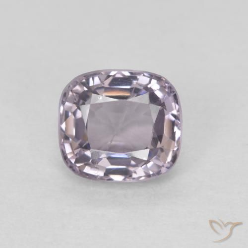 0.67 ct Violet Spinel, 5.1 x 4.7 mm Cushion Cut From Tanzania, Photo A