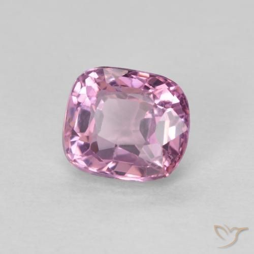 0.69 ct Pink Spinel Stone, Natural Spinel in Cushion-Cut Shape for Sale
