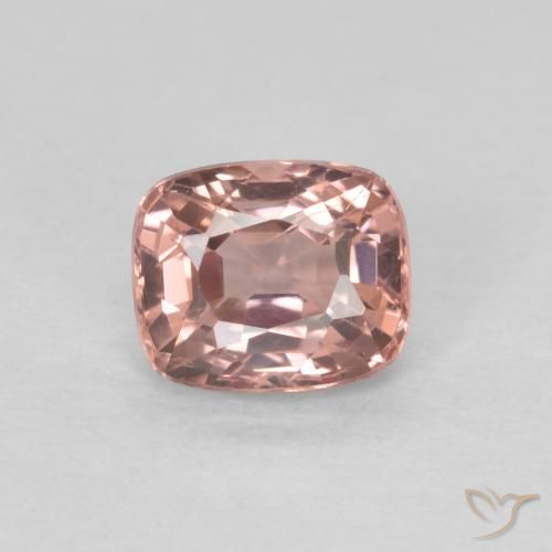 Spinelle Rose cushion-cut de Tanzanie, 5,2 x 4,3mm, poids de 0,65 ct, pierre gemme naturelle Non traité de pureté vvs-vs, 1 pièce Spinelle, couleur Bois de rose léger, dureté Mohs de 8 convient aux bijoux de tous les jours, pierre de sagesse, Photo A