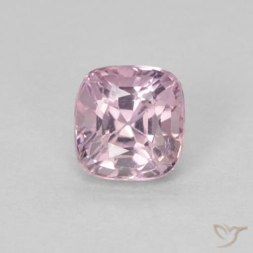 0.62 ct Pink Spinel, 4.7 x 4.5 mm Cushion Cut From Tanzania, Photo A