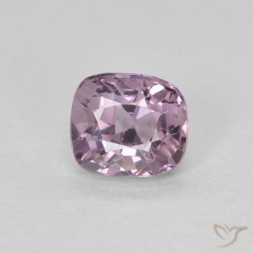 0.57ct Natural Lavender Pink Spinel, Cushion, VVS-VS