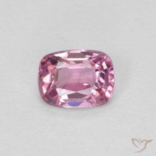 0.48 ct Pink Spinel, 5.2 x 4 mm Cushion Cut From Tanzania, Photo A