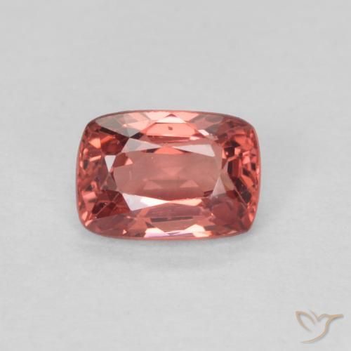 0.56ct Natural Reddish Pink Spinel, Cushion, VS