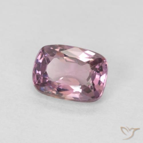 0.50 ct Purple Spinel Stone, Natural Spinel in Cushion-Cut Shape for Sale