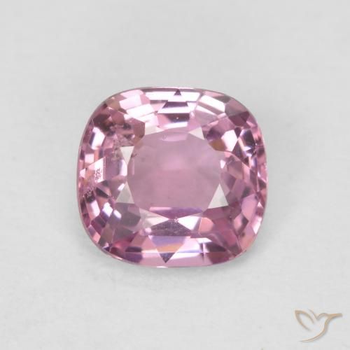 0.61 ct Pink Spinel, 5.3 x 5.1 mm Cushion Cut From Tanzania, Photo A