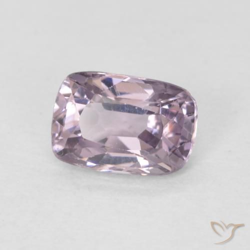 0.56 ct Purple Spinel Stone, Natural Spinel in Cushion-Cut Shape for Sale