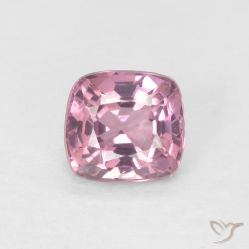 0.55ct Natural Very Light Pink Spinel, Cushion, VS