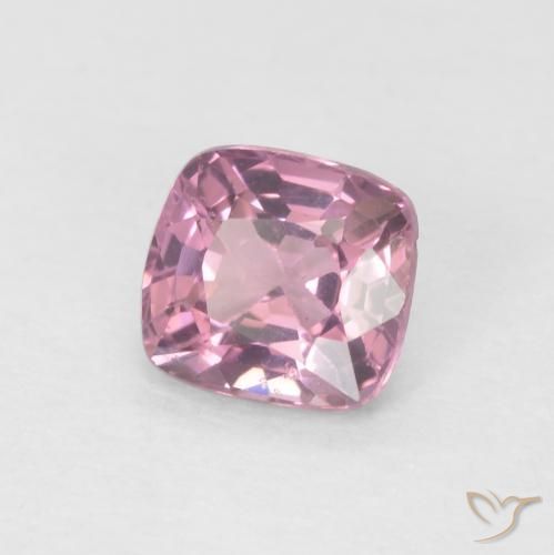 0.55 ct Pink Spinel Stone, Natural Spinel in Cushion-Cut Shape for Sale
