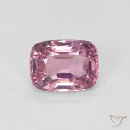 0.53 ct Pink Spinel, 5.3 x 4 mm Cushion Cut From Tanzania, Photo A