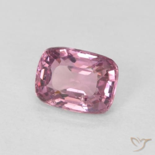 0.53 ct Pink Spinel Stone, Natural Spinel in Cushion-Cut Shape for Sale