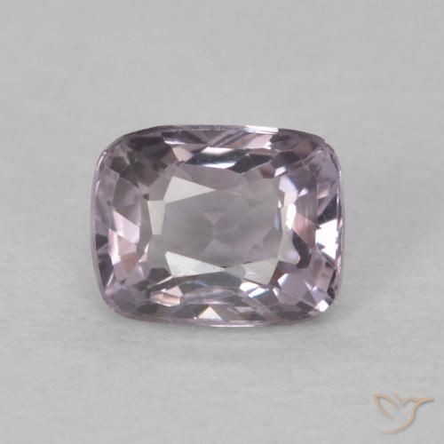 0.55ct Natural Dark Grey Purple Spinel, Cushion, VVS