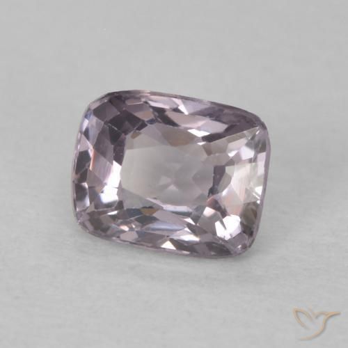 0.55 ct Purple Spinel Stone, Natural Spinel in Cushion-Cut Shape for Sale