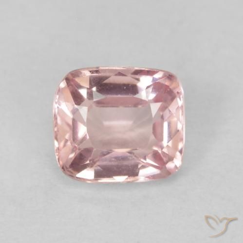0.52ct Natural Light Pink Spinel, Cushion, VVS