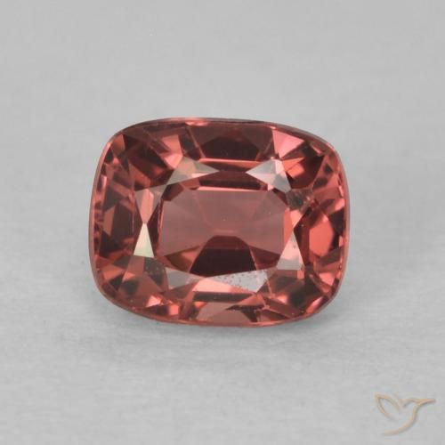 Espinela morada de 0,63 ct, talla cojín de 5,2 x 4,2 mm procedente de Tanzania, Photo A