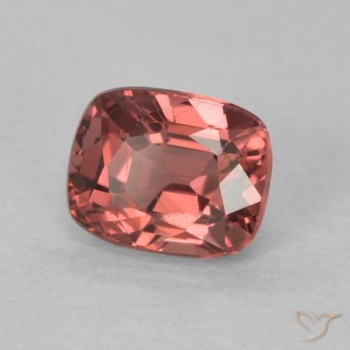 0.63 ct Purple Spinel Stone, Natural Spinel in Cushion-Cut Shape for Sale
