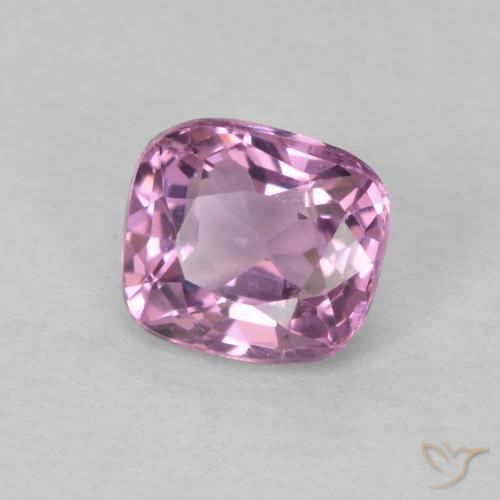 0.50 ct Purple Spinel Stone, Natural Spinel in Cushion-Cut Shape for Sale