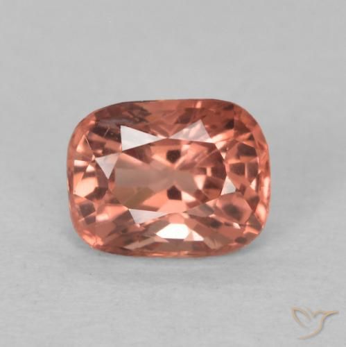 0.55ct Natural Reddish Pink Spinel, Cushion, VVS, Photo A
